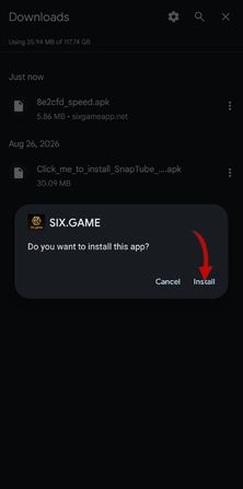 Install Six Game